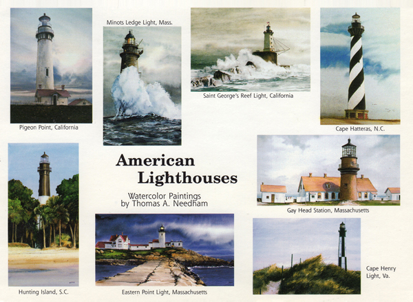 LIGHTHOUSES SERIES ONE NOTE CARDS
