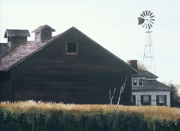 HIGH CORN, watercolor by Thomas A Needham