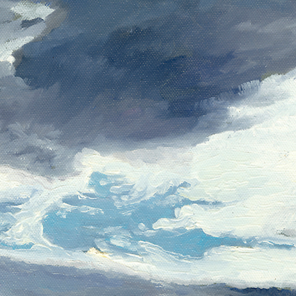 Painting Detail of Permaquid Sky