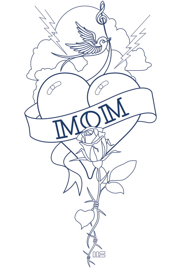 Mom Tattoo Design