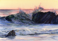 Sea At Dusk Icon
